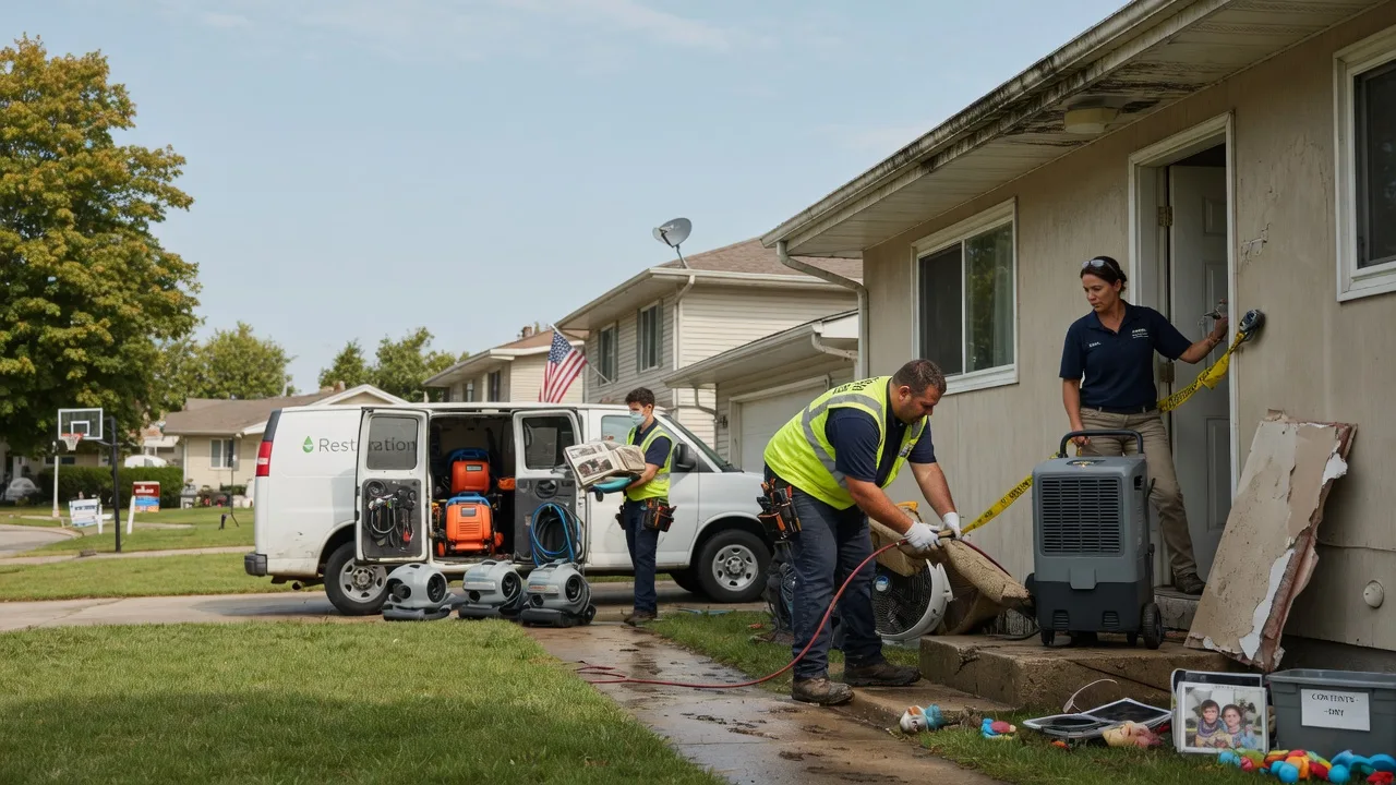 Water Damage Restoration in Page, ND near me